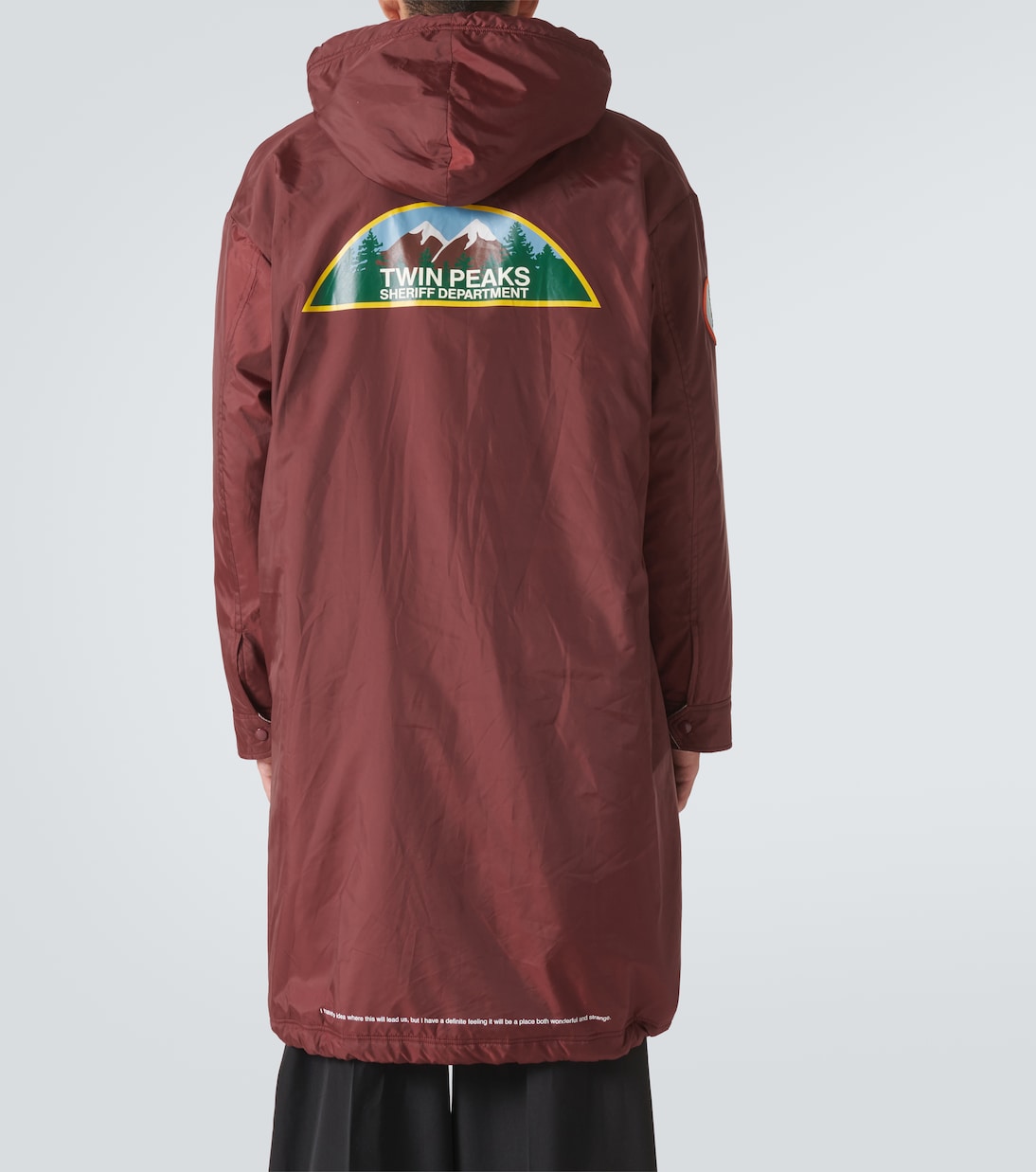 Patch-appliqué technical parka | Undercover