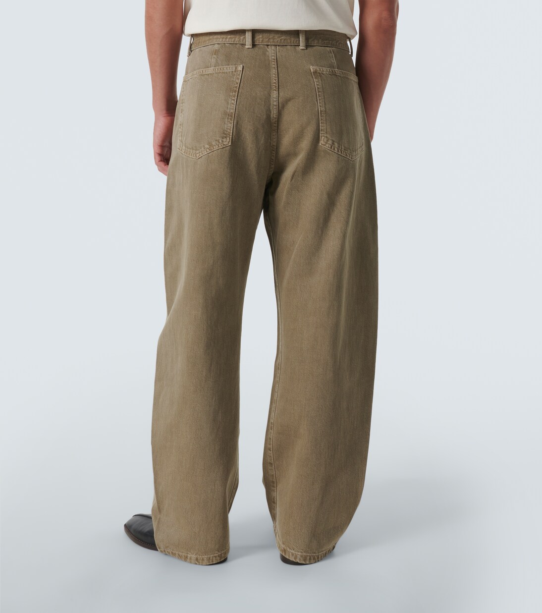 Pantalones rectos Twisted de denim | Lemaire