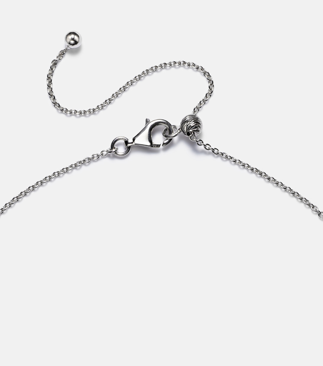 Chocker Drop in oro 18kt con diamanti e smalto | Kamyen