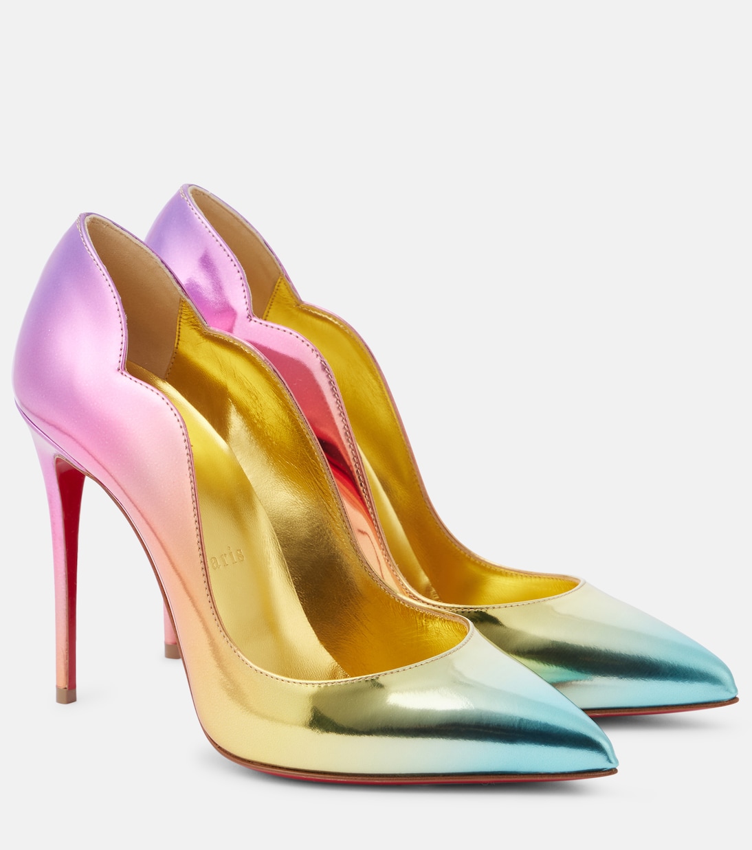 Hot Chick 100 mirrored leather pumps | Christian Louboutin