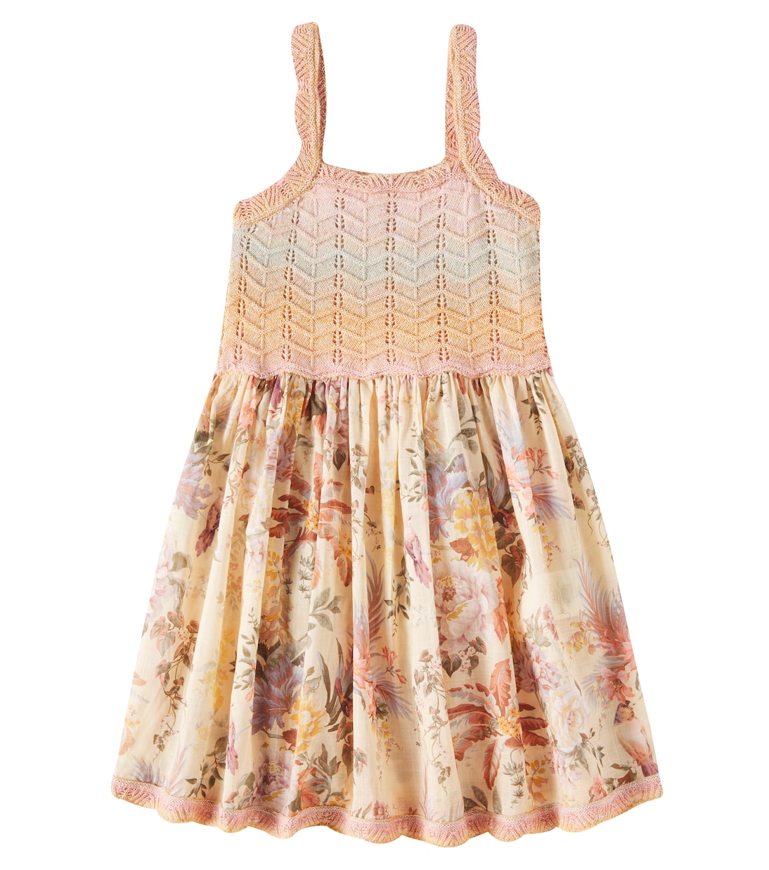 Kleid Tallow aus einem Baumwollgemisch | Zimmermann Kids