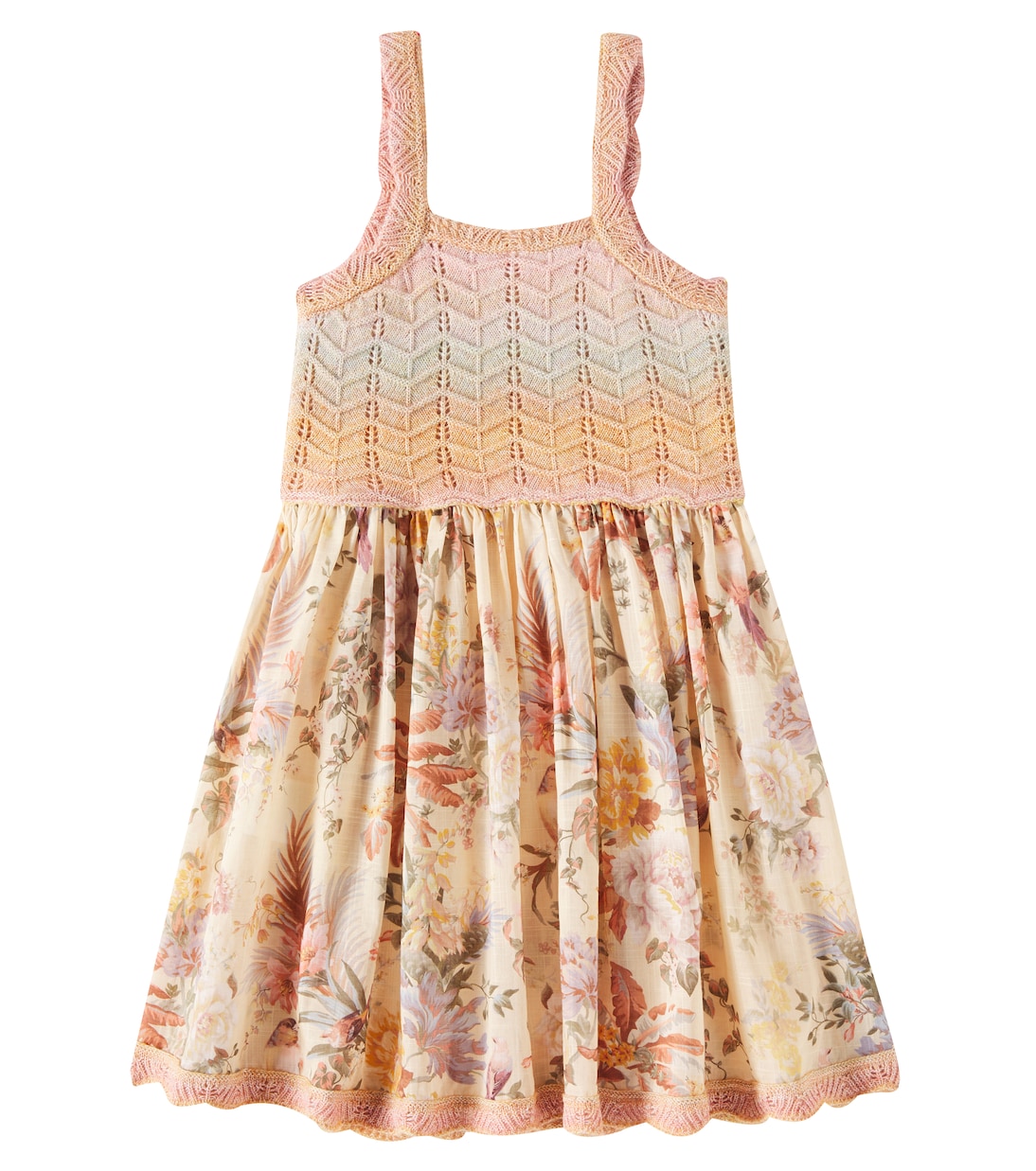 Kleid Tallow aus einem Baumwollgemisch | Zimmermann Kids