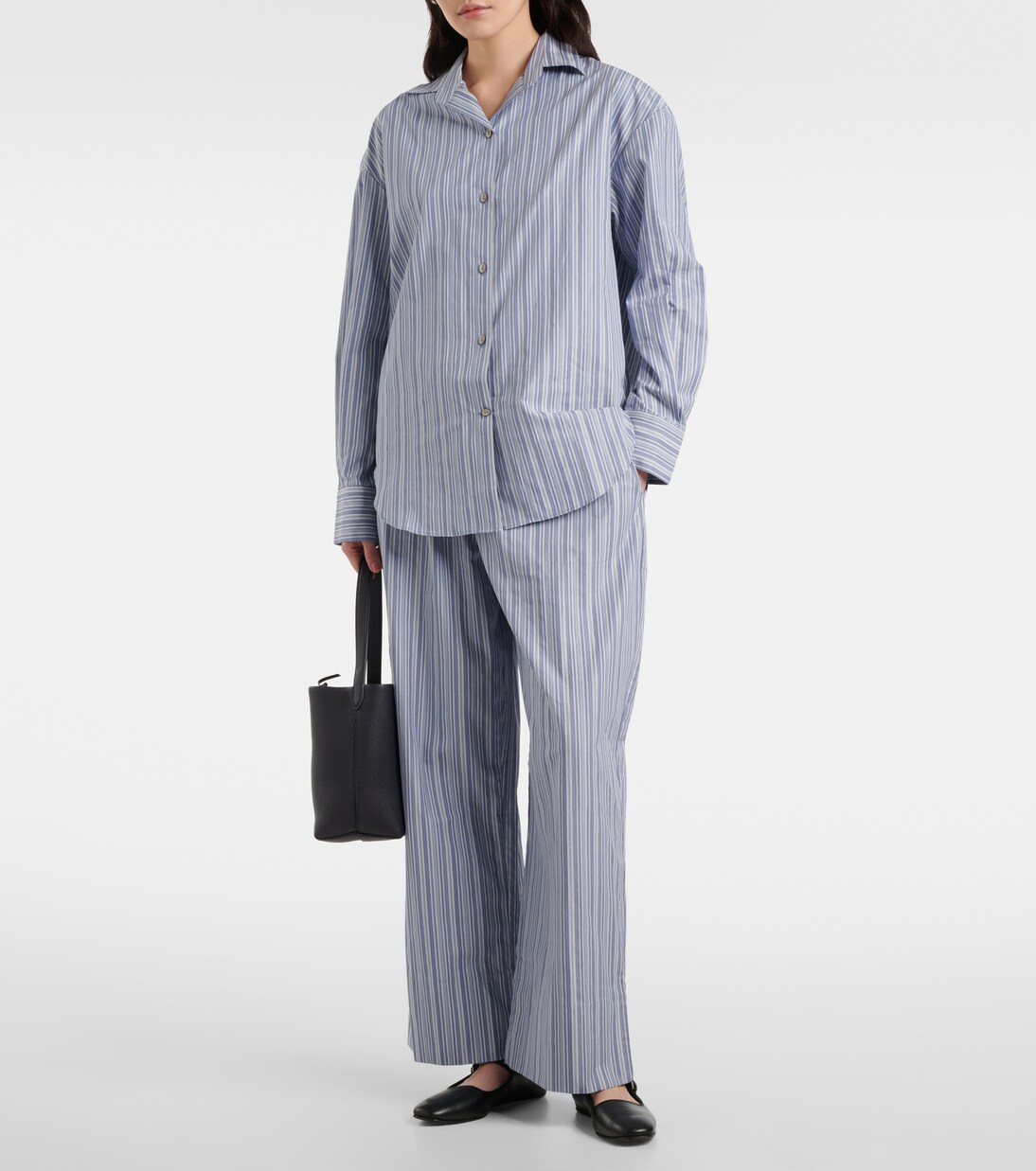 Pantaloni Vieu Relaxed in popeline | Faithfull