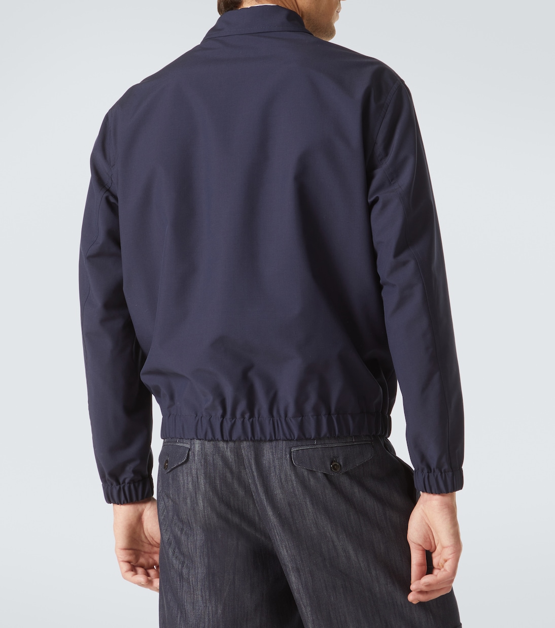 Bomber in lana e cotone | Lardini
