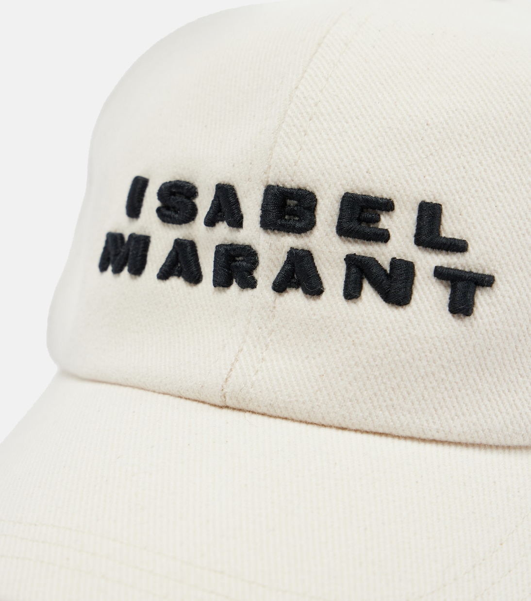 Cappellino da baseball Tyron con logo, stile ISABEL MARANT per giovani trendy