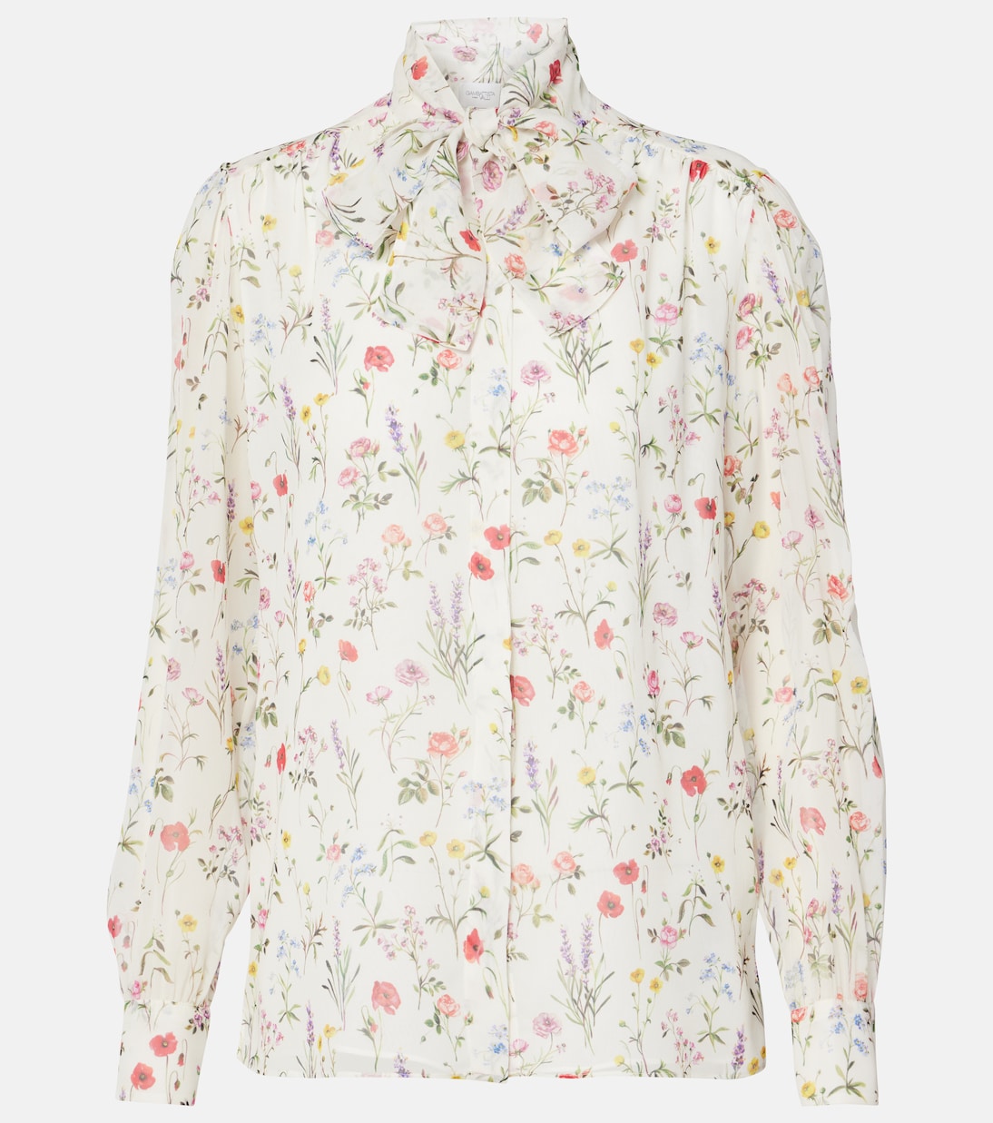 Blusa in seta con stampa | Giambattista Valli