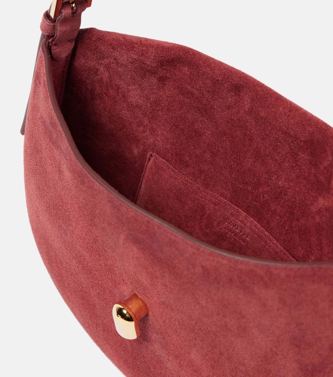 Tondo Small suede shoulder bag | Savette