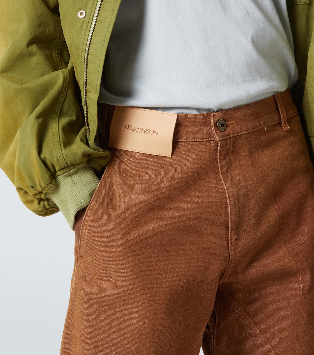 Wide-Leg Jeans Twisted Workwear | JW Anderson
