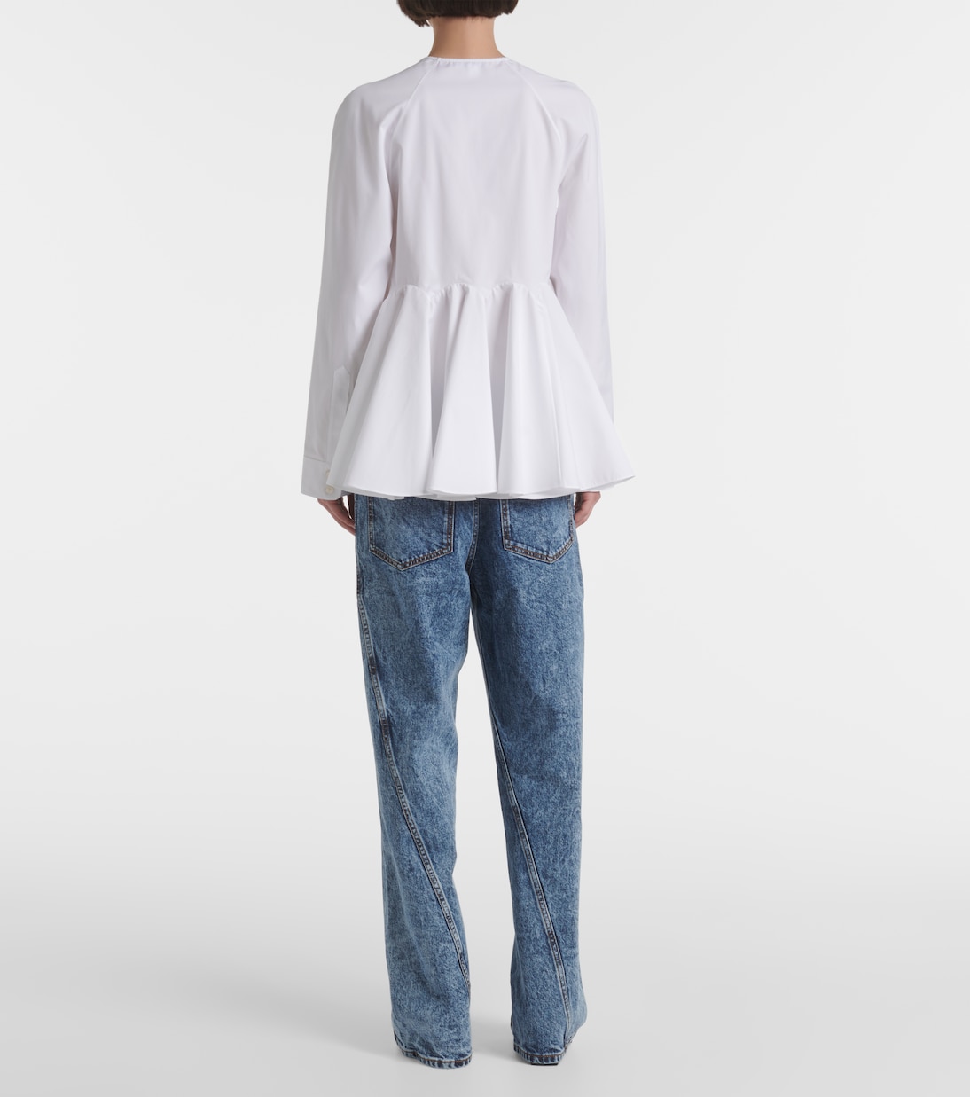 Blusa Flore in cotone | Alaïa