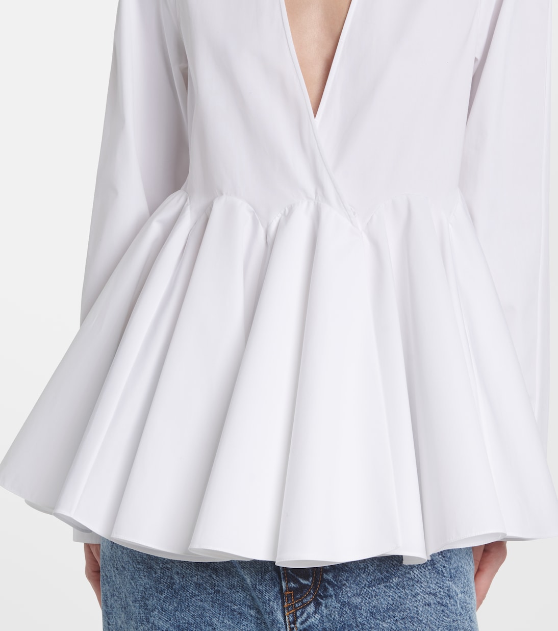 Blusa Flore in cotone | Alaïa