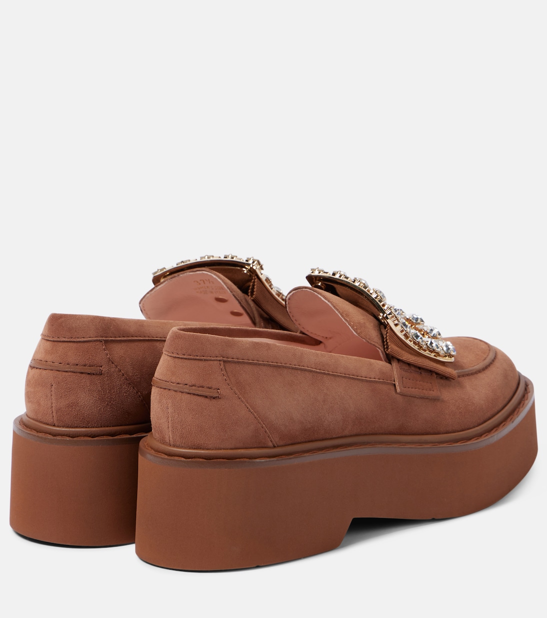Viv' Rangers suede platform loafers | Roger Vivier