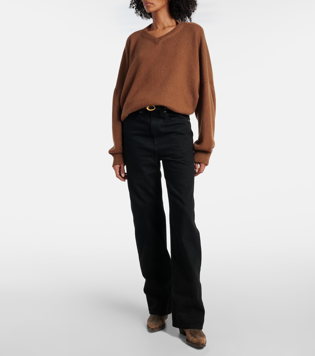 Bonnie low-rise straight jeans | Khaite