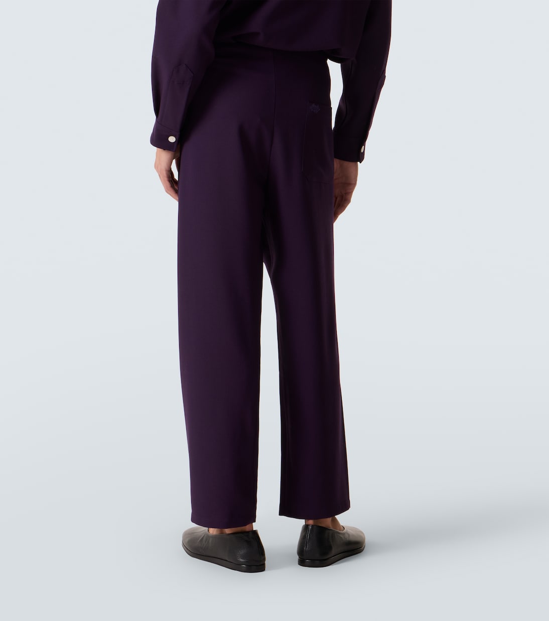 Astor wool wide-leg pants | Bode