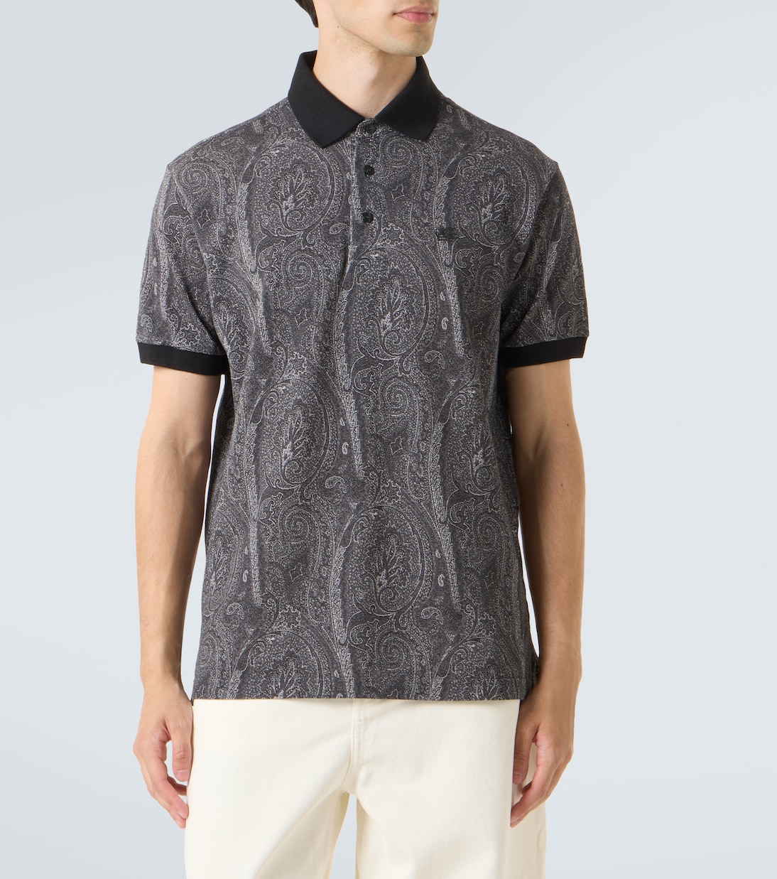 Polo de algodón con paisley | Etro