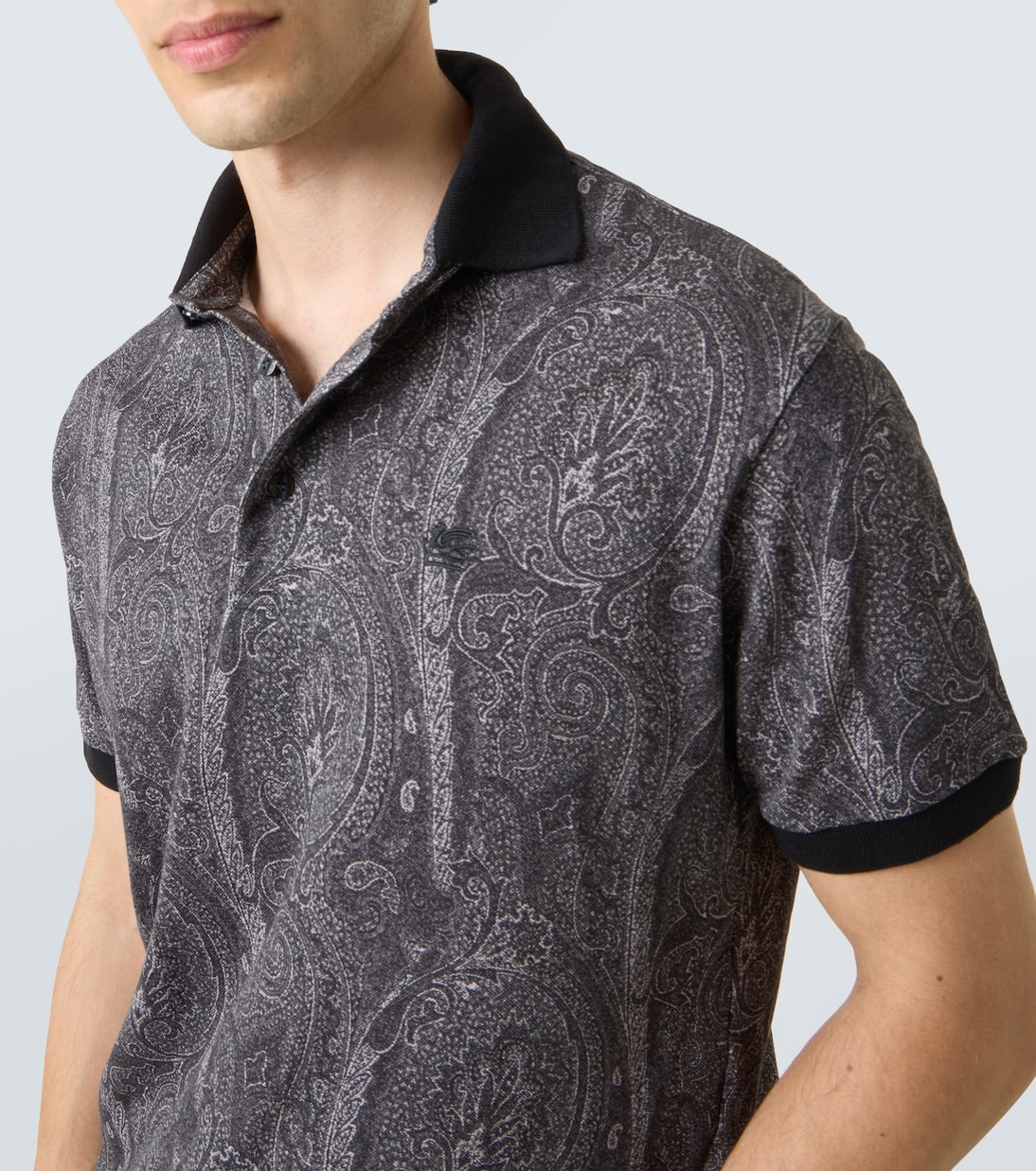 Polo de algodón con paisley | Etro