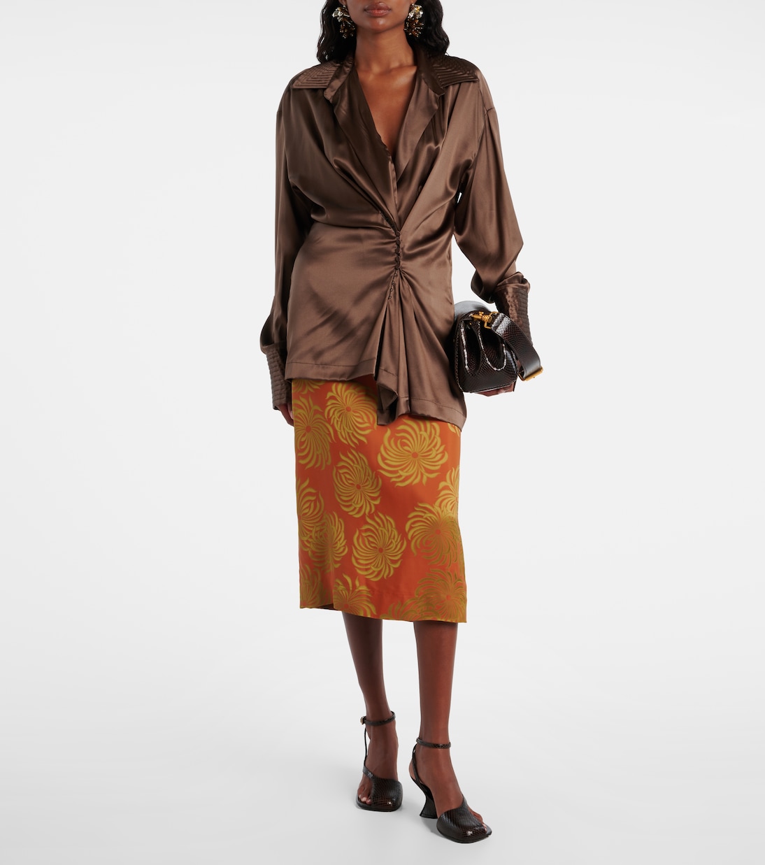 Schultertasche aus Leder  | Dries Van Noten