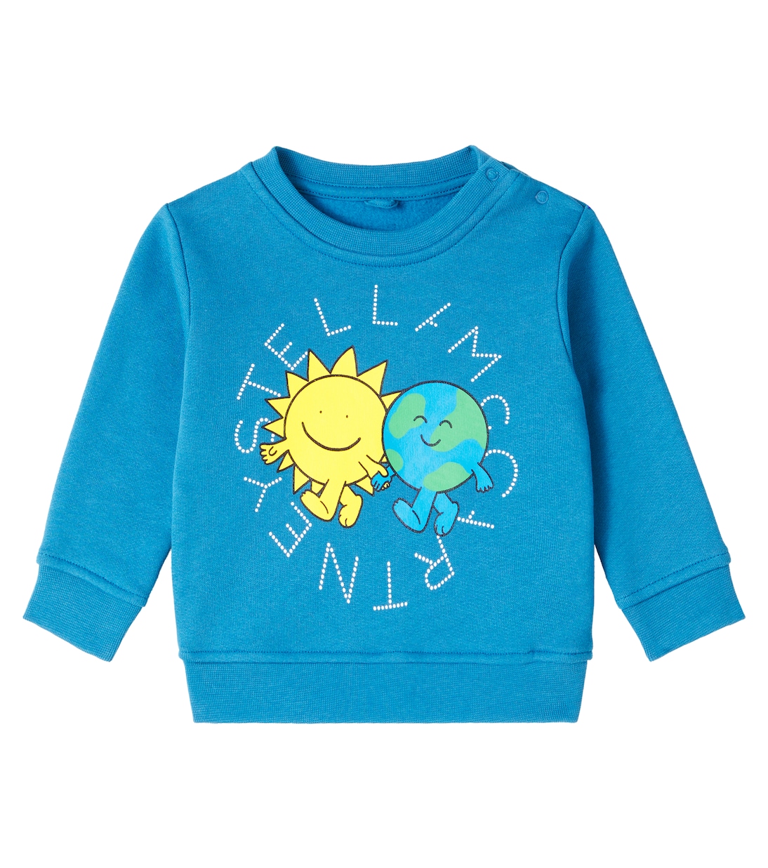 Baby printed cotton sweatshirt | Stella McCartney Kids