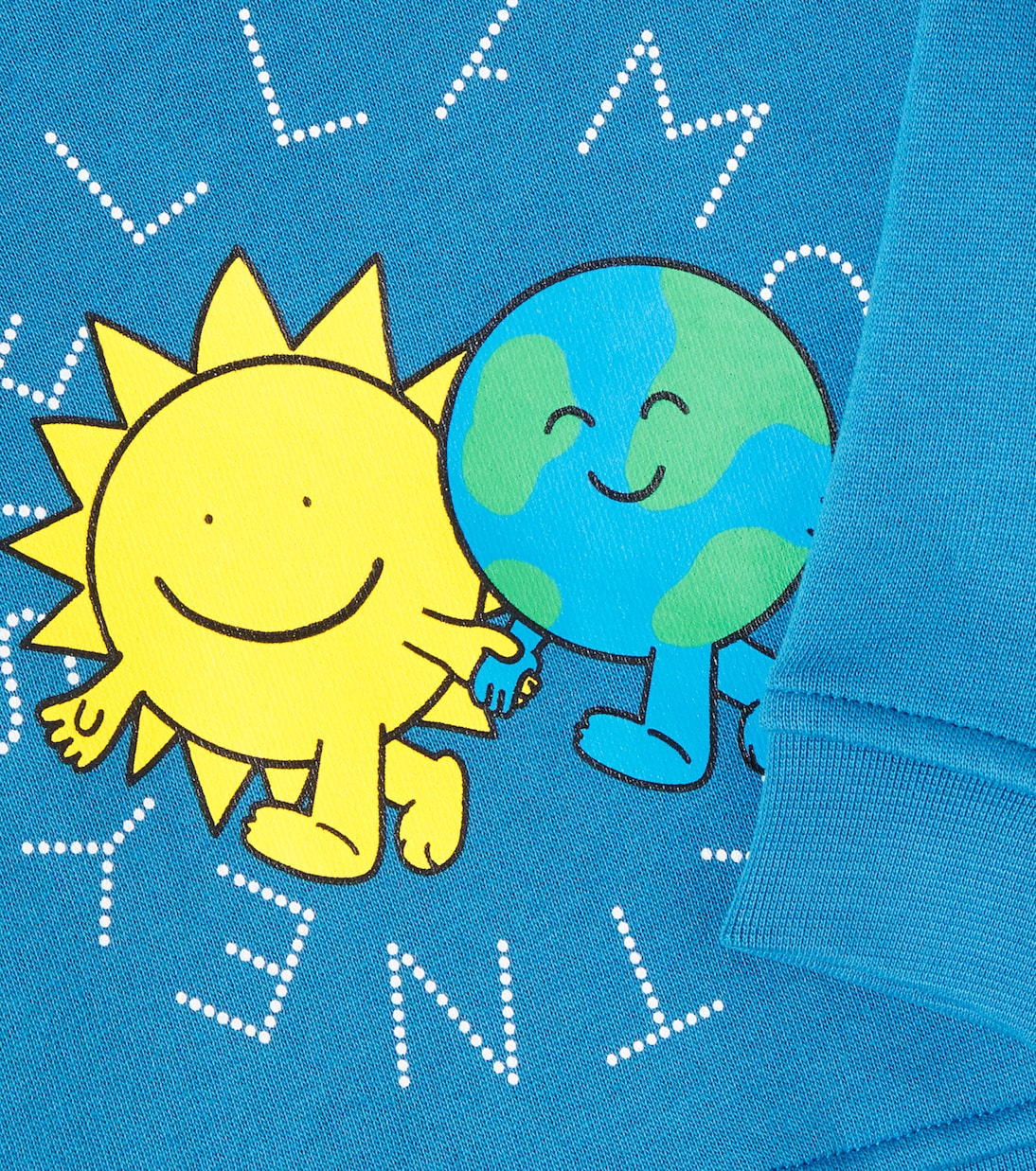 Baby printed cotton sweatshirt | Stella McCartney Kids