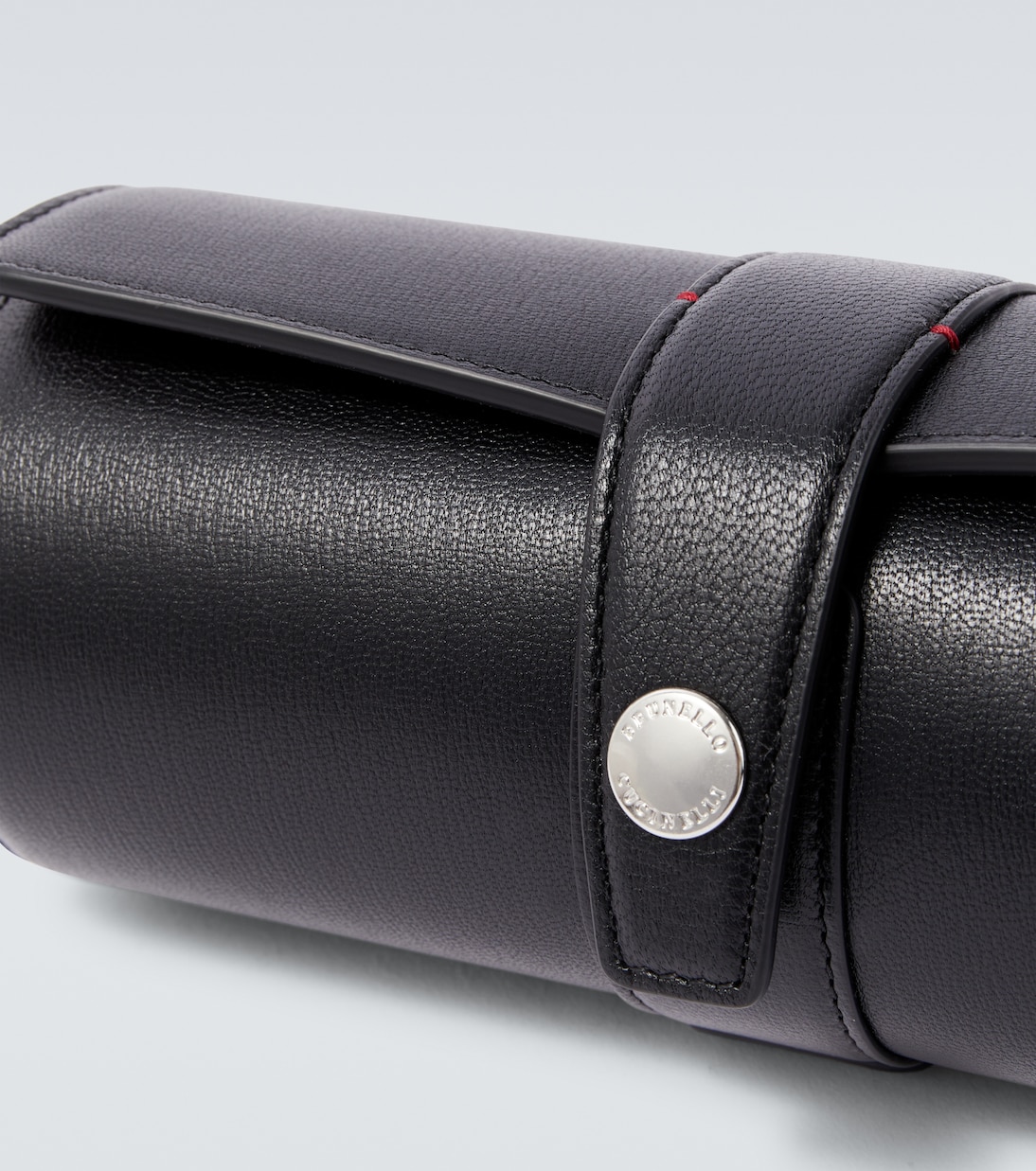 Leather watch case | Brunello Cucinelli