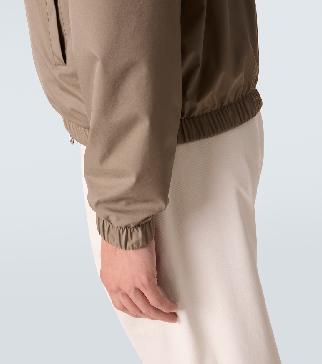 Reversible cashmere-trimmed bomber jacket | Loro Piana