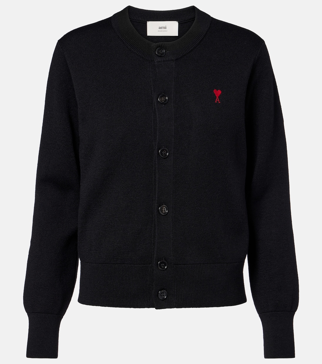 Ami de Cœur wool cardigan | Ami Paris