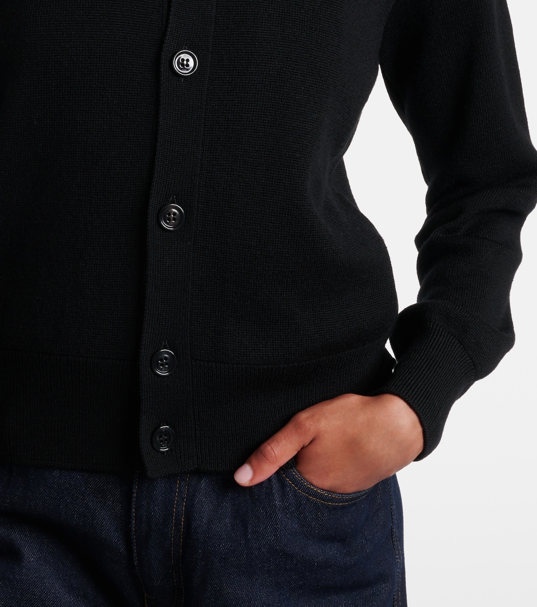 Ami de Cœur wool cardigan | Ami Paris