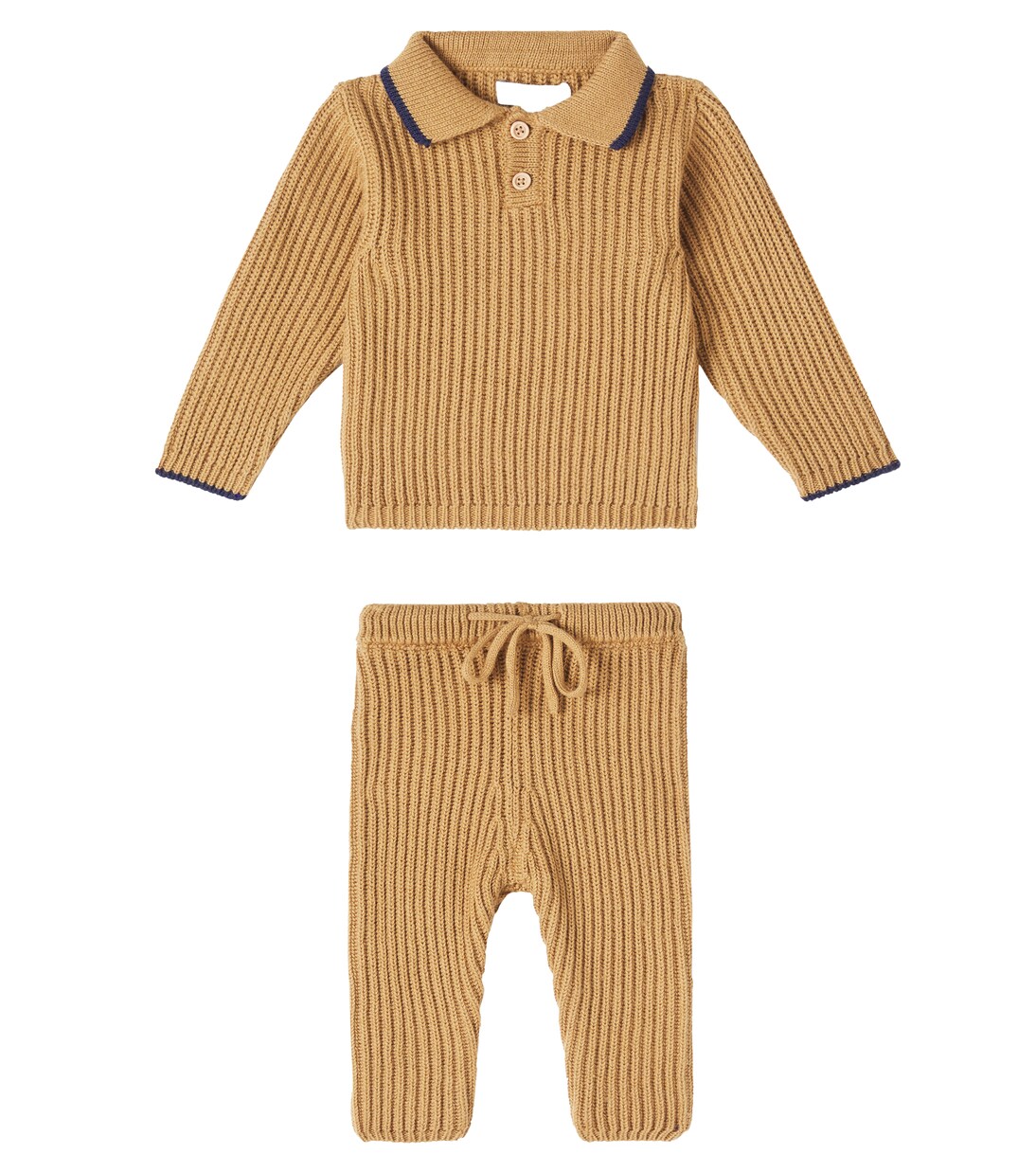 Baby Set Oscar aus Polopullover und Hose  | Bebe Organic
