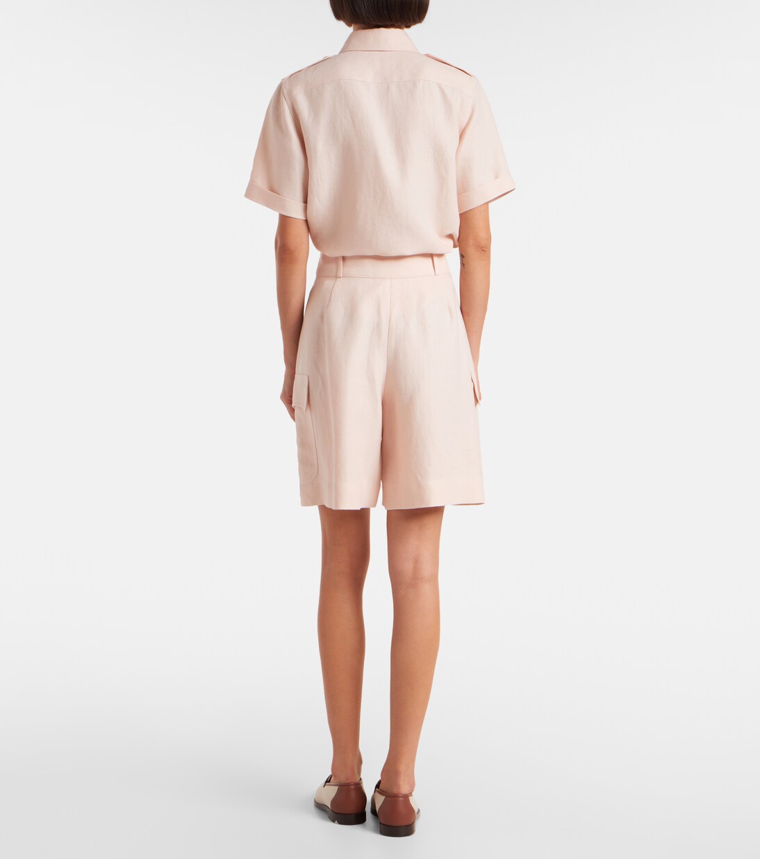 Linen Bermuda shorts | Loro Piana