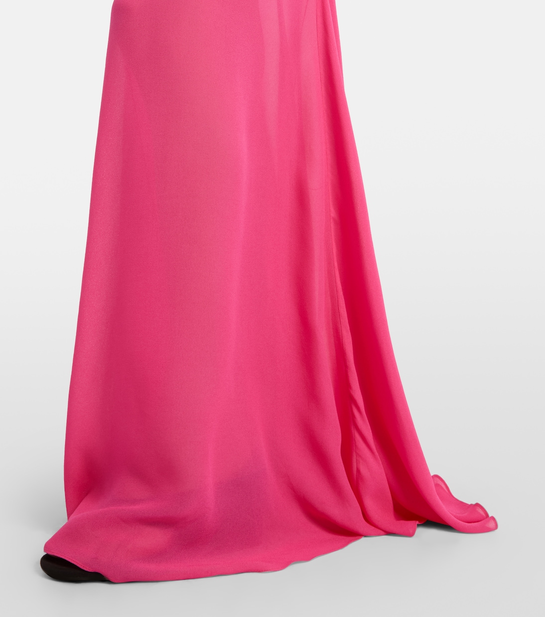 Cutout ruffled jersey gown | Alaïa
