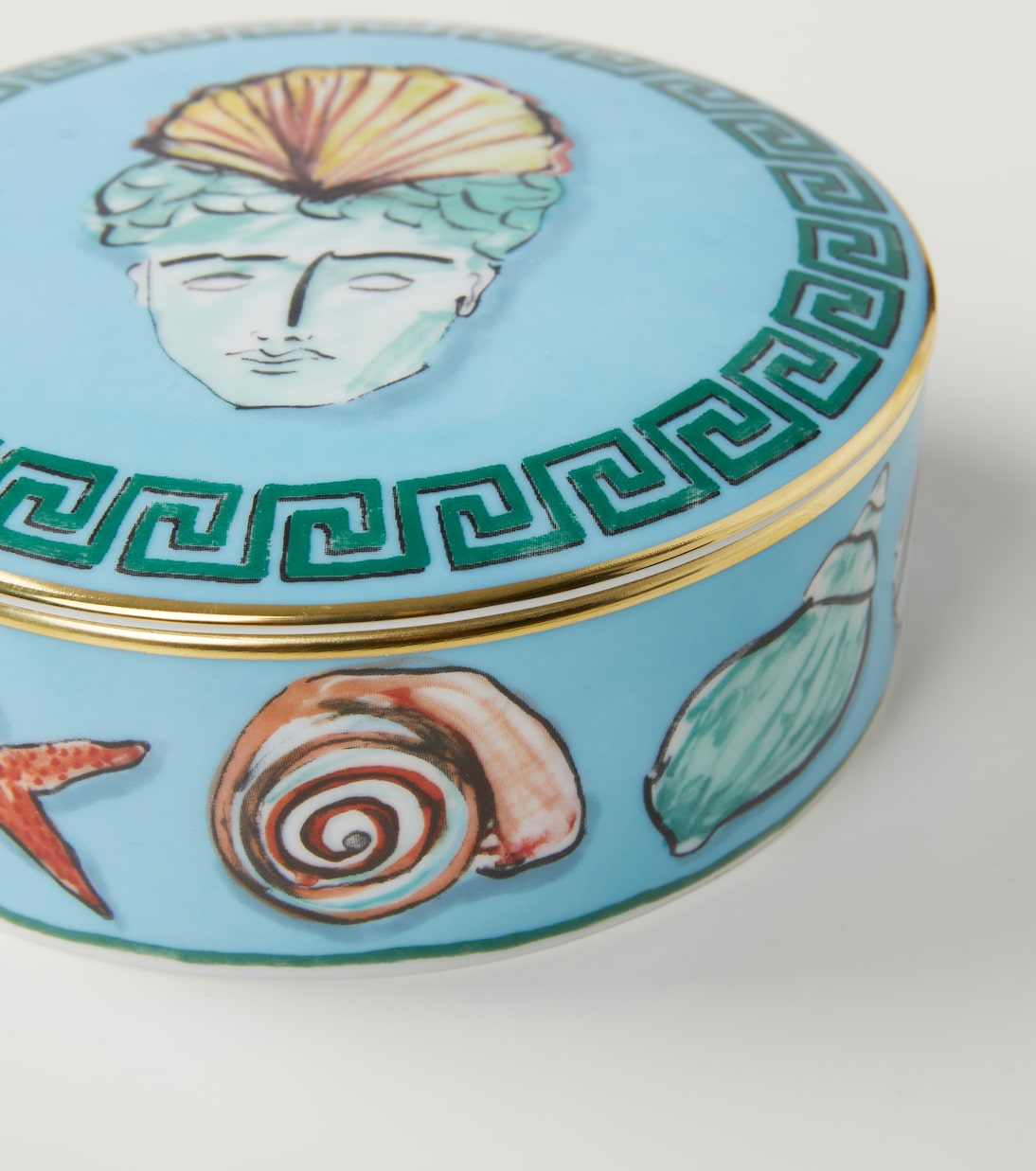 Boîte ronde Il Viaggio di Nettuno  | Ginori 1735