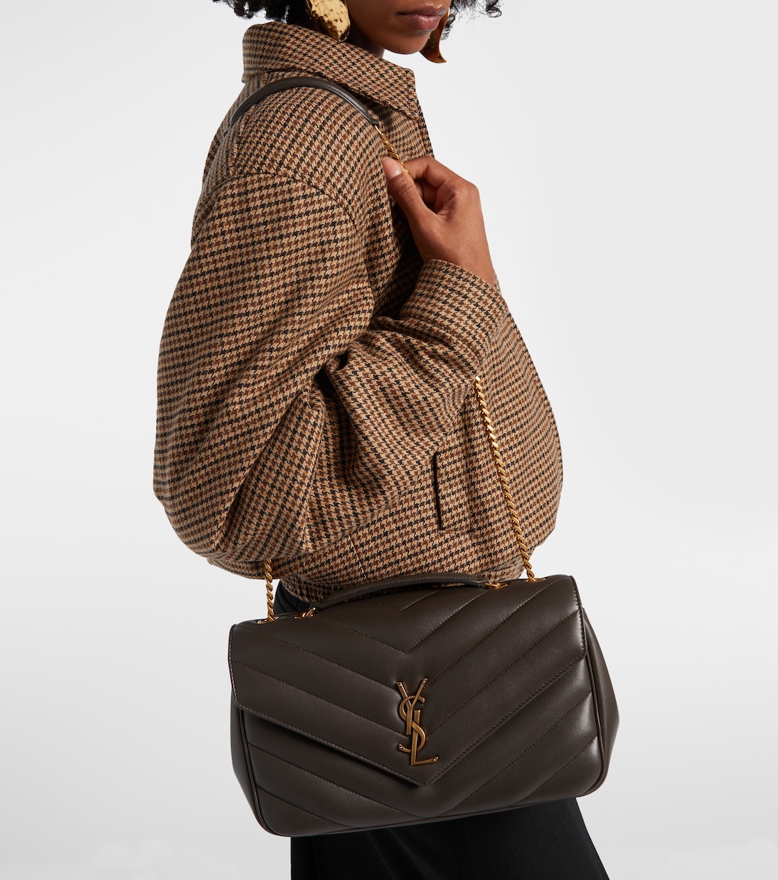 Sac Lou Lou Medium en cuir | Saint Laurent