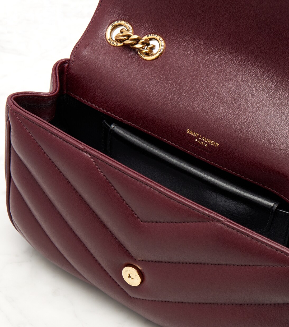 Borsa a spalla Lou Lou Small in pelle | Saint Laurent