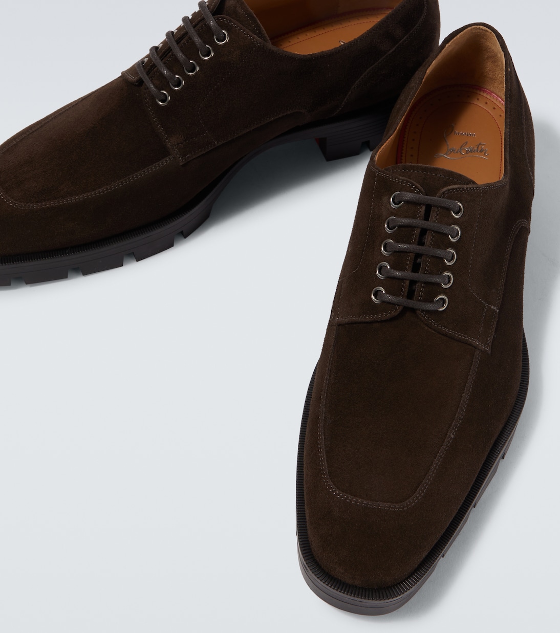 Davisol Lion suede Derby shoes | Christian Louboutin