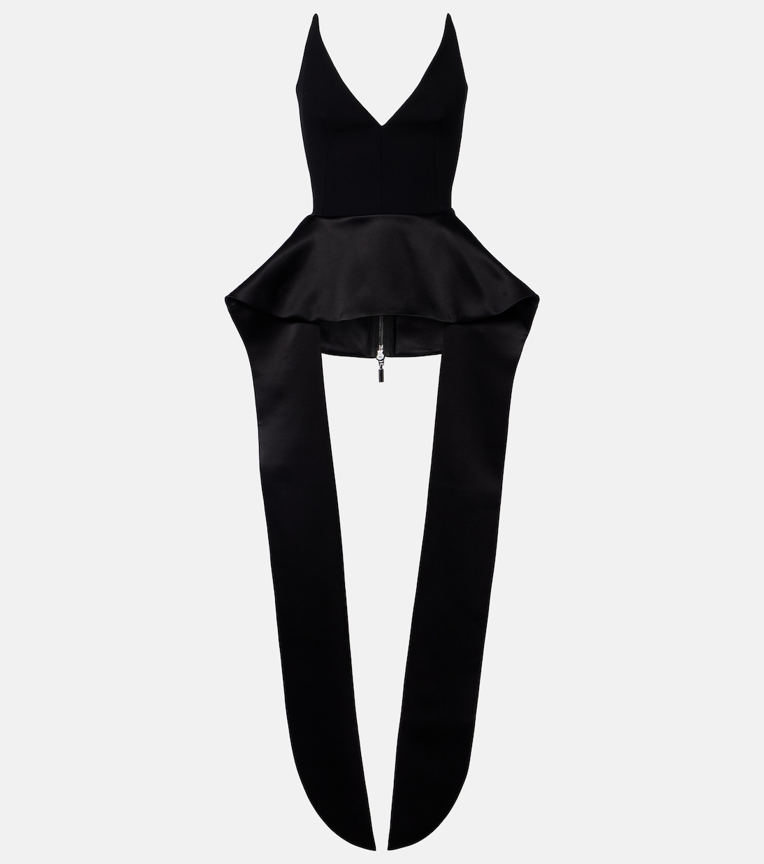 Frame peplum satin top | Maticevski