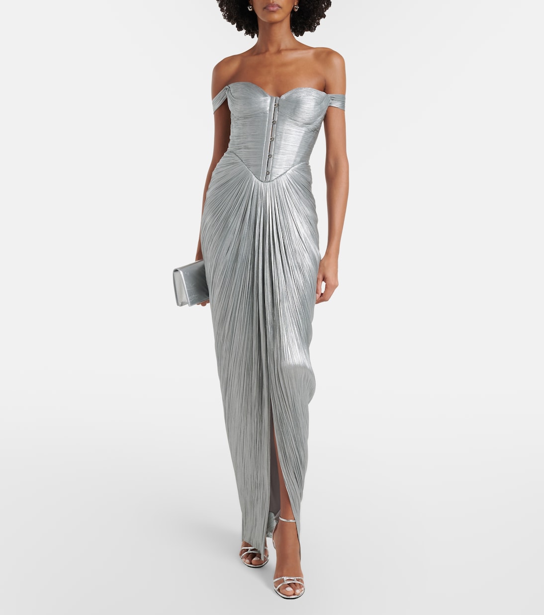 Susie silk tulle bustier gown | Maria Lucia Hohan