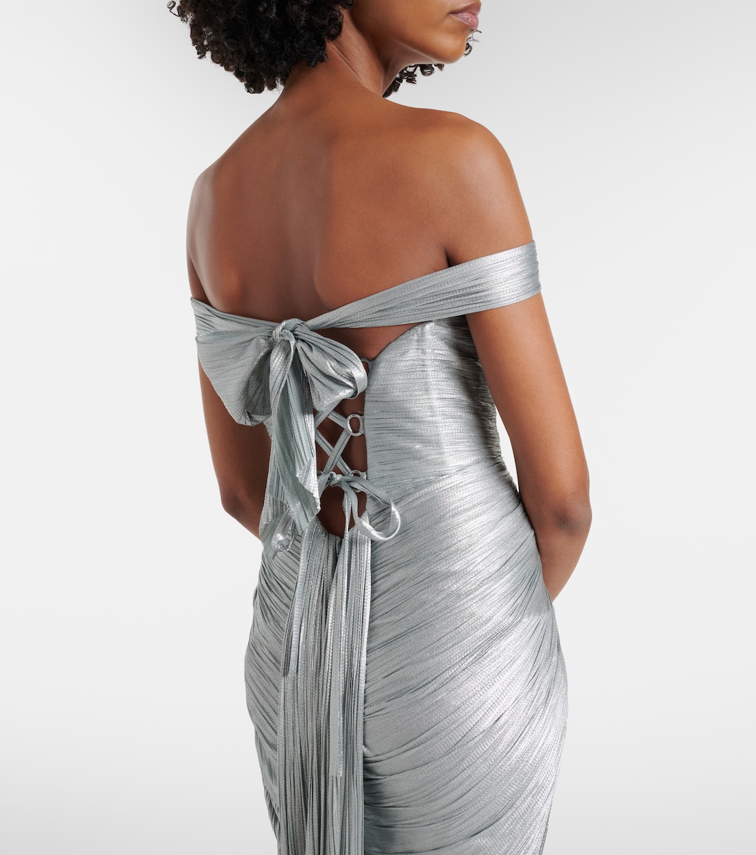 Susie silk tulle bustier gown | Maria Lucia Hohan