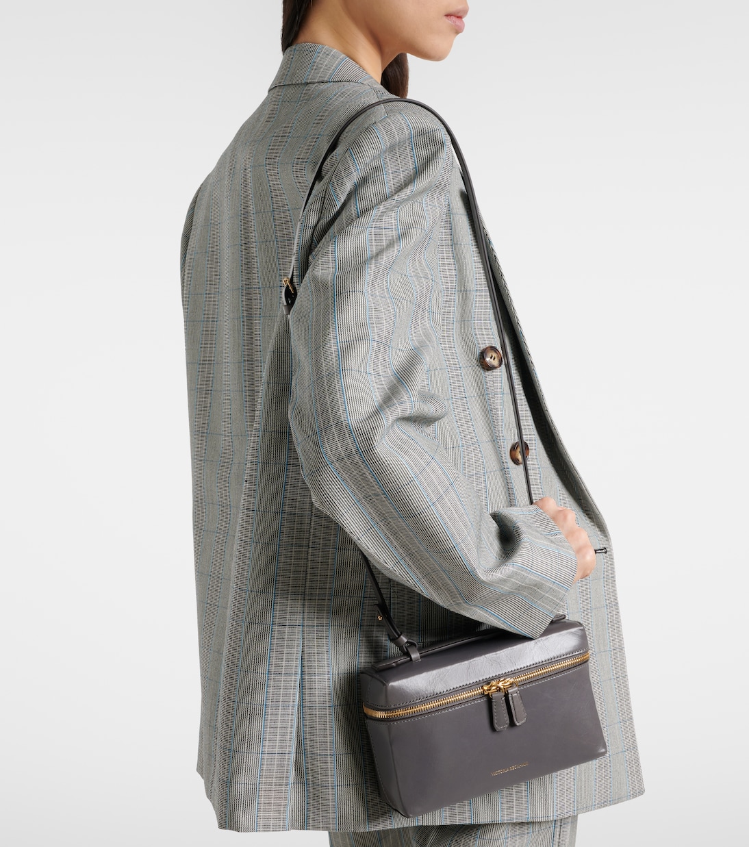 Vanity Small leather crossbody bag | Victoria Beckham