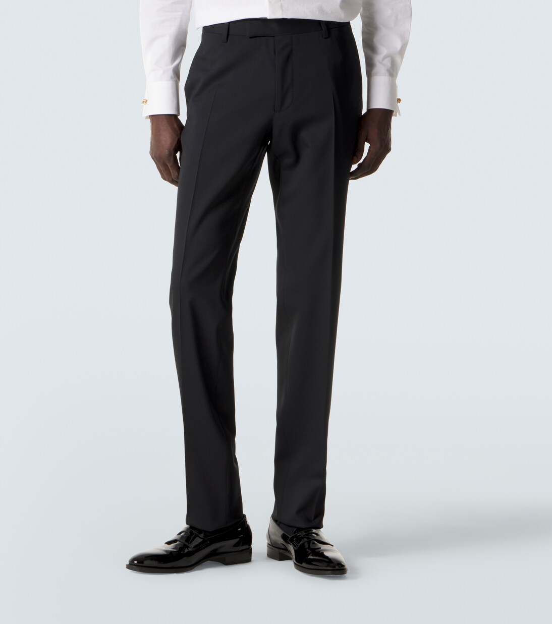 Wool tuxedo pants | Lardini