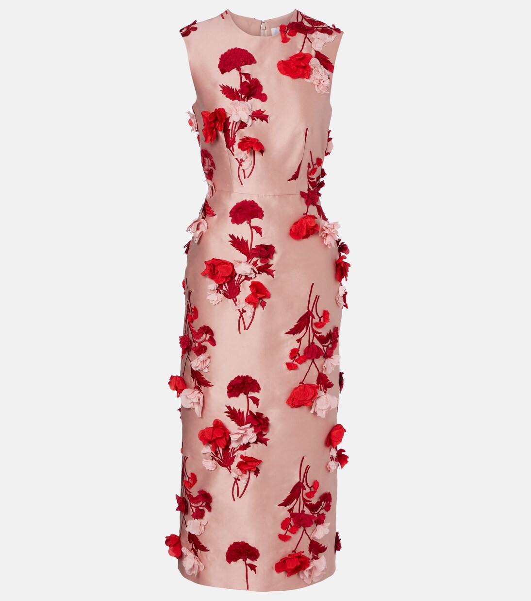 Floral-appliqué cocktail dress | Erdem