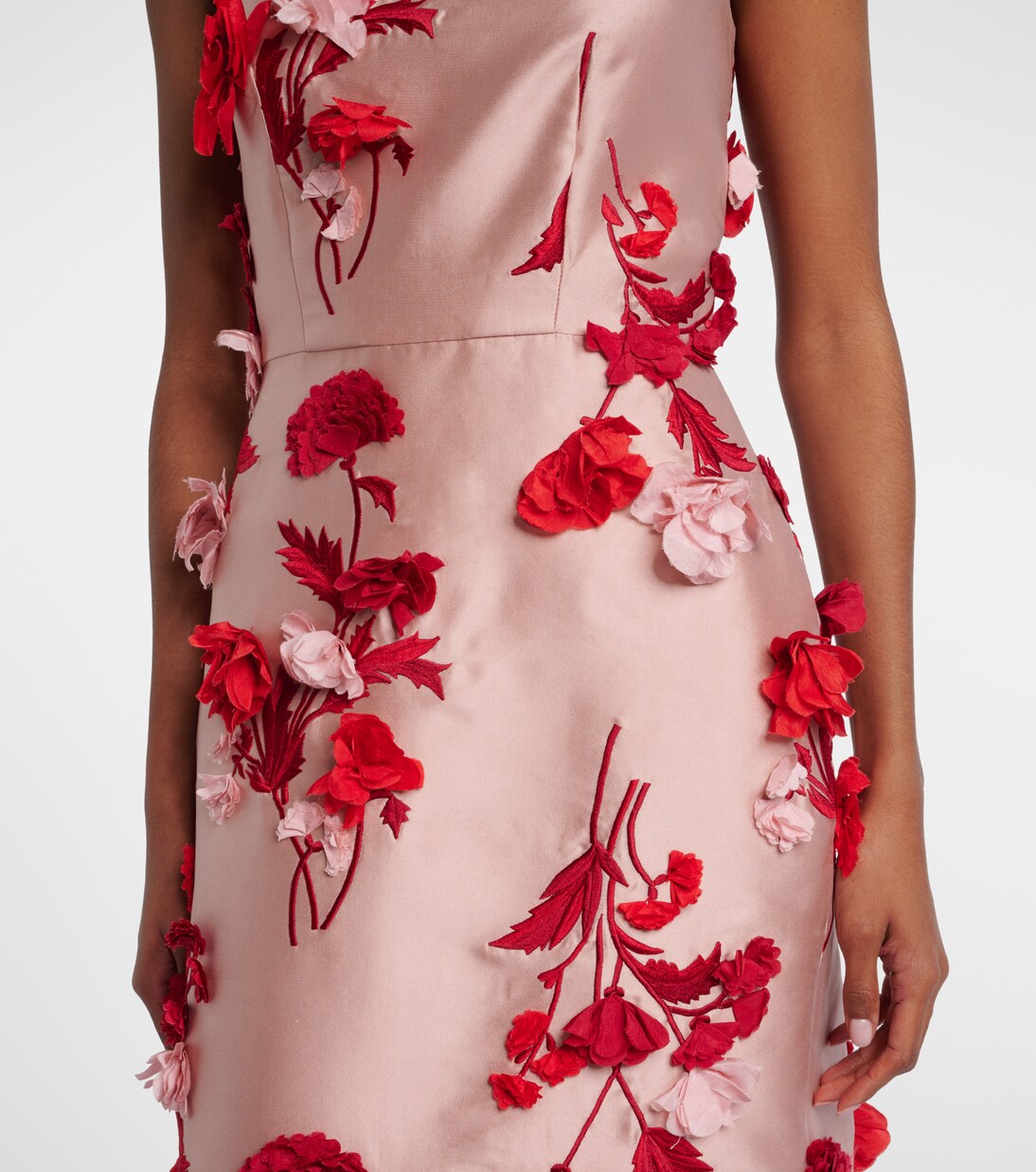 Floral-appliqué cocktail dress | Erdem