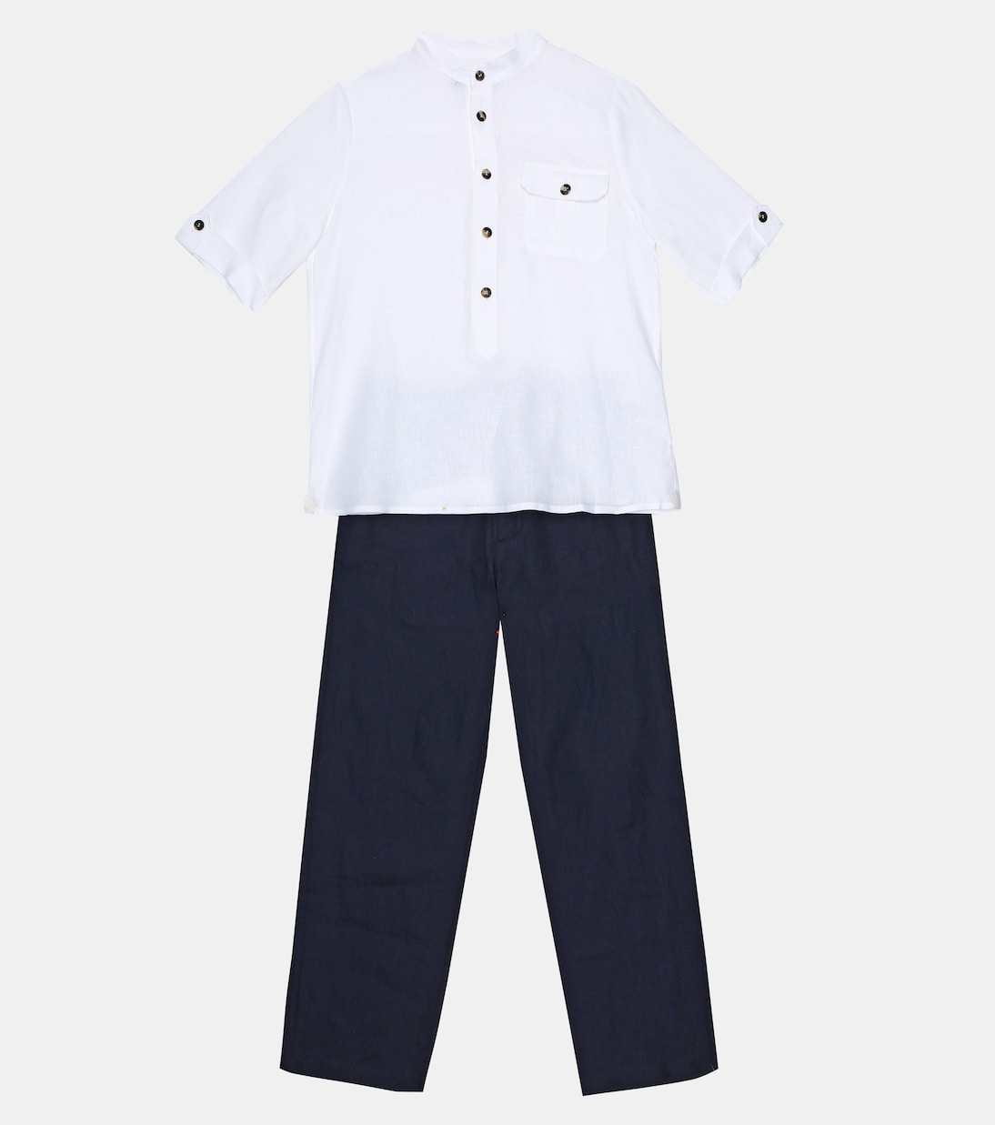 Hose Marc aus Leinen | Loro Piana Kids
