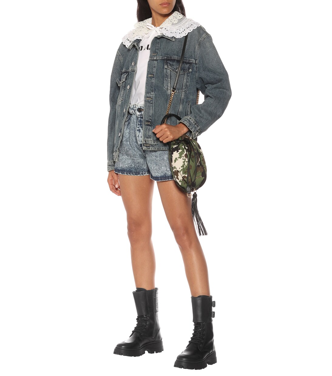Anfibi in pelle | Miu Miu