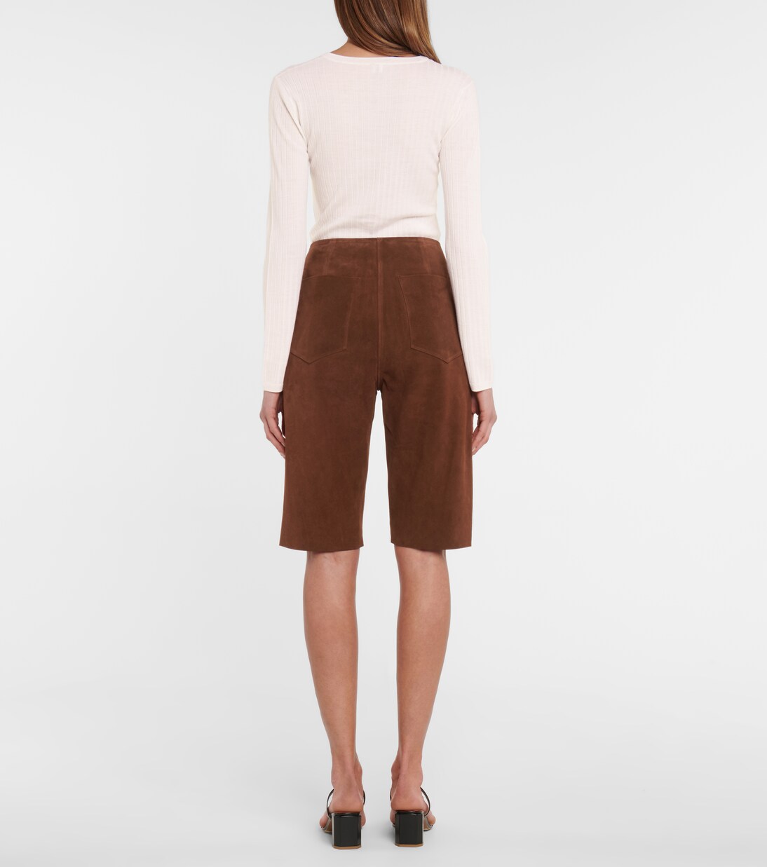 Bermuda in suede | Toteme