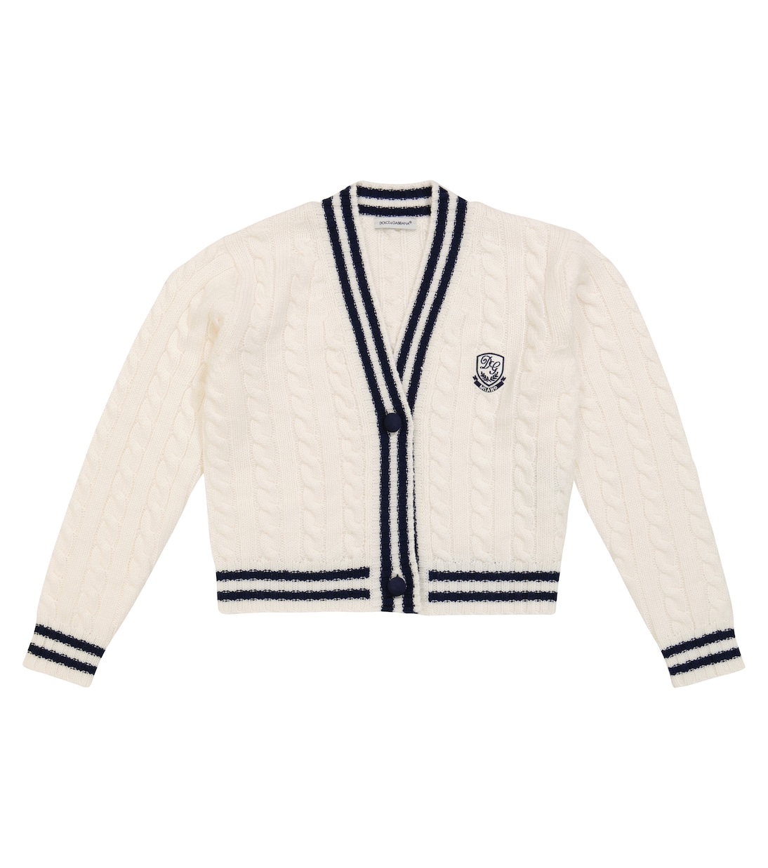 Wool knitted cardigan | Dolce&Gabbana Kids