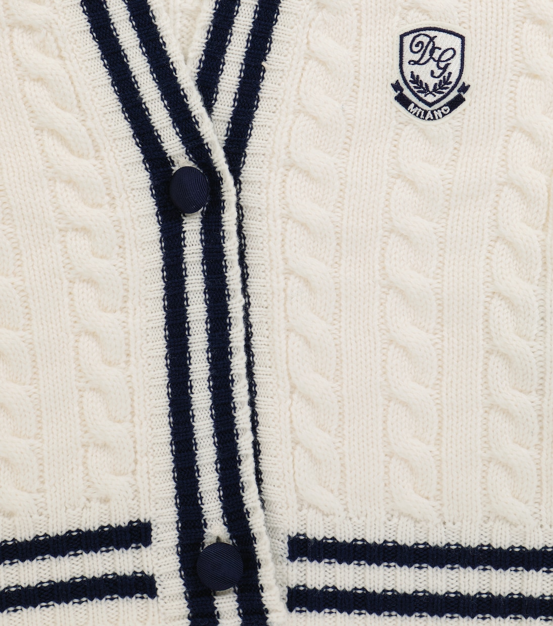 Wool knitted cardigan | Dolce&Gabbana Kids