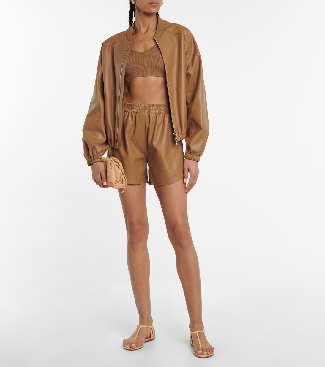 Shorts in pelle | Zeynep Arçay