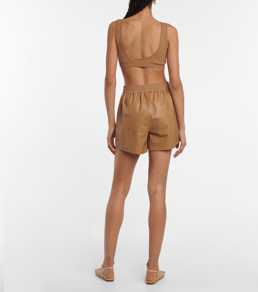 Shorts in pelle | Zeynep Arçay