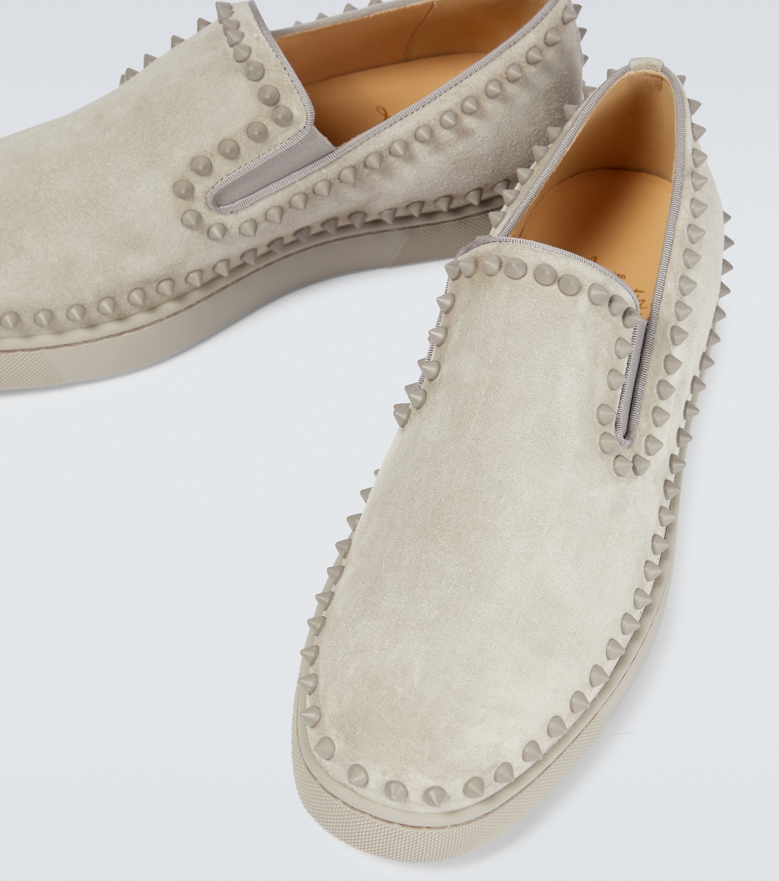Slip-Ons Pik Boat aus Veloursleder | Christian Louboutin