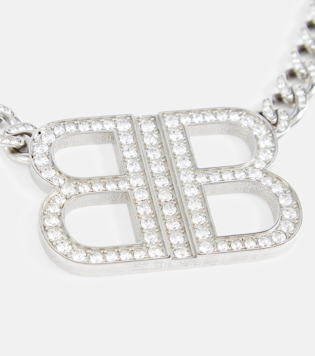 Collana BB 2.0 con cristalli | Balenciaga