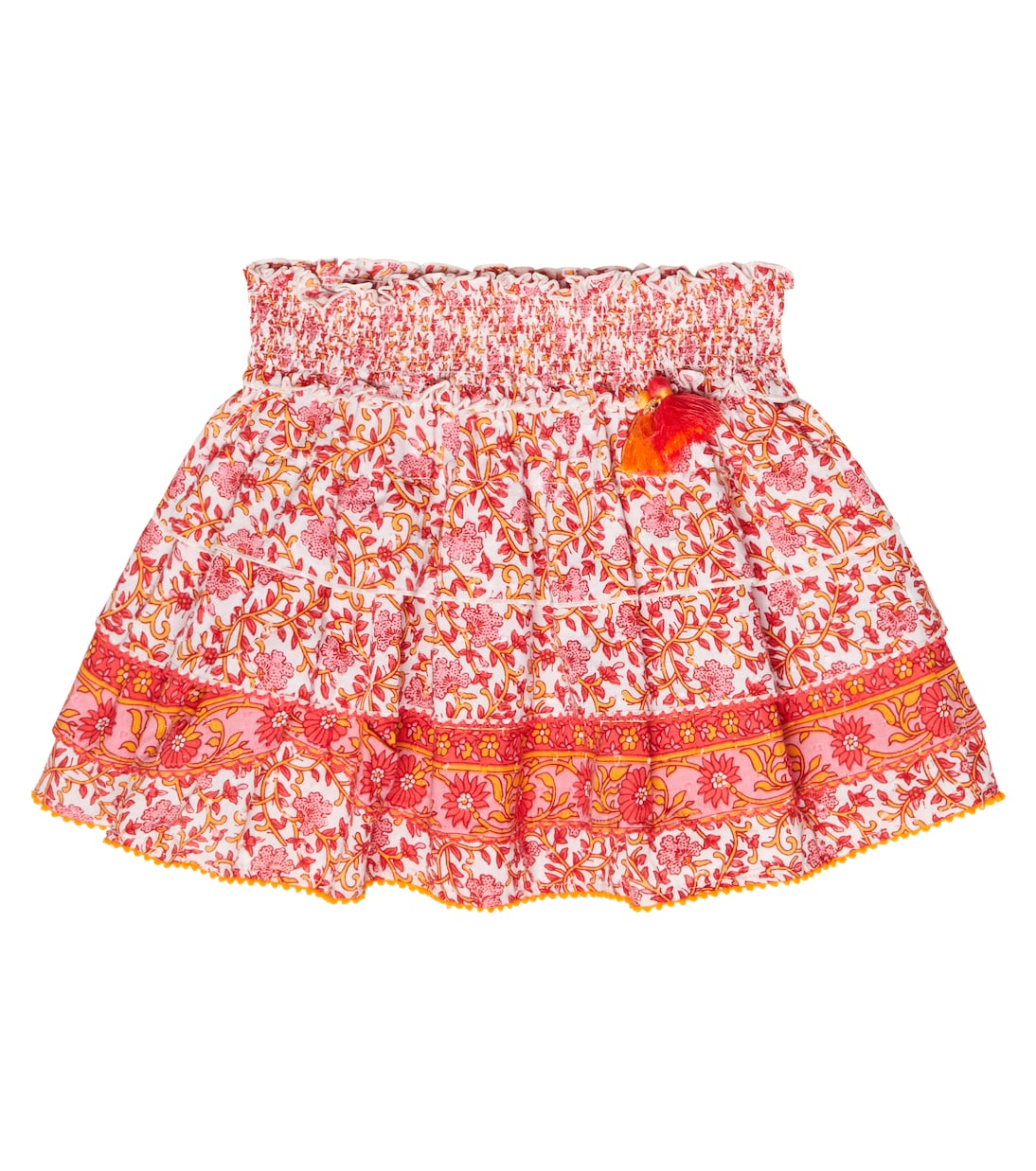 Jupe Ariel à fleurs | Poupette St Barth Kids